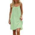 thumbnail image 5 of Horkkom Beach Dresses for Women Summer Mini Cami Backless Dresses Casual Vacation Sundresses XXXL, 5 of 8