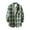 Green, variant on Honeeladyy Mens Long Sleeves Shirt,Mens Long Sleeves Shirt,Men's Checkered Shirt Slim Fitting Long Sleeved Matte Lapel Casual Cardigan Bottom Shirt Blouse