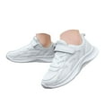 thumbnail image 4 of WUANDIXFA Shoes for Toddler Girls Children Sneaker Low Top for Sports Unisex Kids Sneakers Girls Walking White,12, 4 of 9