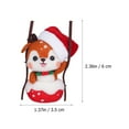thumbnail image 3 of 1 Set of Needle Felting Kit Christmas Pendant DIY Wool Kits Needlework Accessories, 3 of 7