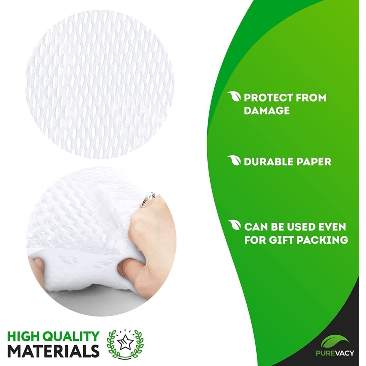 Dropship Honeycomb Packing Paper 15 Inch X 164 Foot. White Honeycomb  Wrapping Paper 80 GSM. Protective Biodegradable Cushion Wrap Roll 15 X  164' Perforated Honeycomb Packing Paper For Moving & Packing to