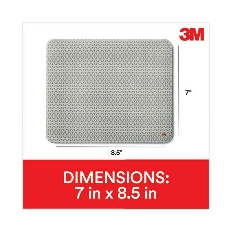 Precise Mouse Pad with Nonskid Repositionable Adhesive Back, 8.5 x 7, Bitmap Design Precise Mouse Pad with Nonskid Repositionable Adhesive Back, 8.5 x 7, Bitmap Design