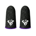 thumbnail image 1 of Gaming Finger Sleeves Anti-slip Sweatproof Ultra-thin Touch Screen Gloves Fingertip Cover for Mobile Game, 1 of 11