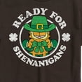 thumbnail image 2 of Garfield - Ready For Shenanigans Patrick's Day - Men's Short Sleeve Graphic T-Shirt, 2 of 4