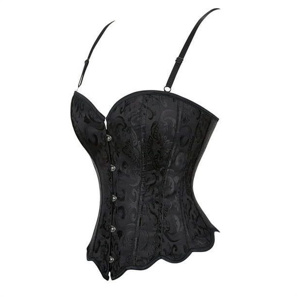 Top moldeador de poliéster con tirantes ajustables y de color liso para mujer.