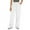 White, variant on Zhensanguo Womens Cargo Sweatpants Wide Leg High Waisted Baggy Drawstring Sweat Pants Fall Flared Pants with Pockets Camel L