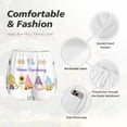 thumbnail image 6 of Lsque Watercolor Gnome Garden Printed Women's Running Shorts with Liner Pockets,Elastic Quick Dry Workout Athletic Gym Yoga Shorts,Womens High Waist Shorts-Large, 6 of 9