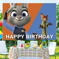 thumbnail image 4 of Zootopia Birthday Anime Theme Backdrops Banner Birthday Party Decor Supplies,5.9x3.6ft, 4 of 4