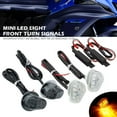 thumbnail image 2 of Motorcycle turn lights Turn Signal Light Indicator For YAMAHA YZF R7 2021 2022 YZFR7 YZF-R7 Motorcycle Accessories Mini Flashing Lamp Side Lights (Color : Smoke), 2 of 5