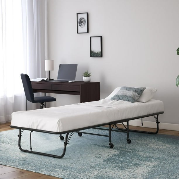 Cot with mattress clearance walmart