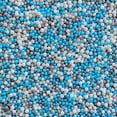 thumbnail image 2 of Nonpareilles Perles Bleu Blanc Argent 100 g, 2 of 2