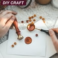 thumbnail image 6 of Uxcell Wax Seal Beads, 300 Pcs 3 Colors Set for Sealing Letters, Invitations, Gift Wrapping, DIY, , Purple Tone, 6 of 7