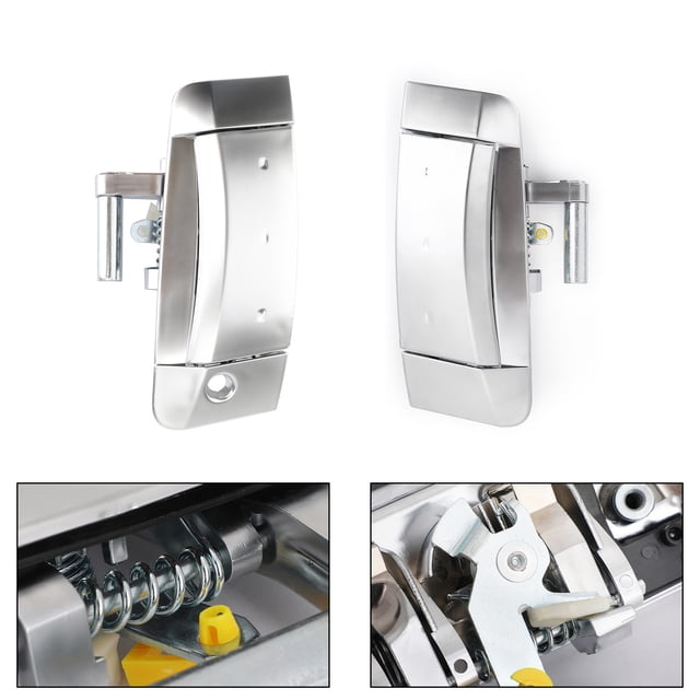 Gauche + Droite Extérieur Extérieur Poignée de Porte Chromée pour 03-09 Nissan 350Z