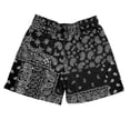 thumbnail image 4 of XFeng Men's 2 in 1 Swim Trunks, Print Board Shorts with Compression Liner, Quick Dry Beach Swim Shorts with Pockets, 4 of 4