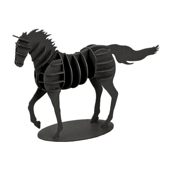 Japanese Art of Paper Craft Trotting Horse Premium 3D Paper Puzzle Educational Model Kit Challenge Gift Made in Japan