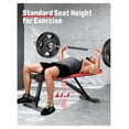 thumbnail image 3 of Adjustable Weigh , Weight Benches for Home Gym, Adjustable & Foldable Workout , Press Flat Incline Decline, 3 of 7