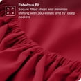 thumbnail image 7 of 1800 Microfiber Fitted Sheet - Soft, Luxury, Deep Pocket by, 7 of 7