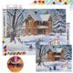 thumbnail image 1 of GS3880 Resina Diamante Cuadrado Serie Paisaje Nieve Diamante 40*30CM, 1 of 9