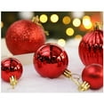 thumbnail image 5 of Grinch Christmas Decorations 1 Box Of 24pcs Christmas Ball Set Christmas Tree Window Display Shopping Mall Decoration Pendant 5cm, 5 of 7