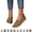 Camel, variant on Mesh Walking Orthopedic Shoes for Women Slip-on Sneakers,Non-Slip Breathable Athletic Comfortable Lightweight Flat Loafer Nurse Shoes (Camel, 8.5 Wide)