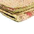 thumbnail image 3 of Taj Hotel Kantha Cotton Throw 50x70 Handmade Patchwork Vibrant India Decor, 3 of 5