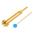 thumbnail image 2 of 2X Aluminum Alloy Tuning Forks,111Hz Tuning Fork with Hammers for Nervous System Testing Sound Healing Therapy,Gold, 2 of 8