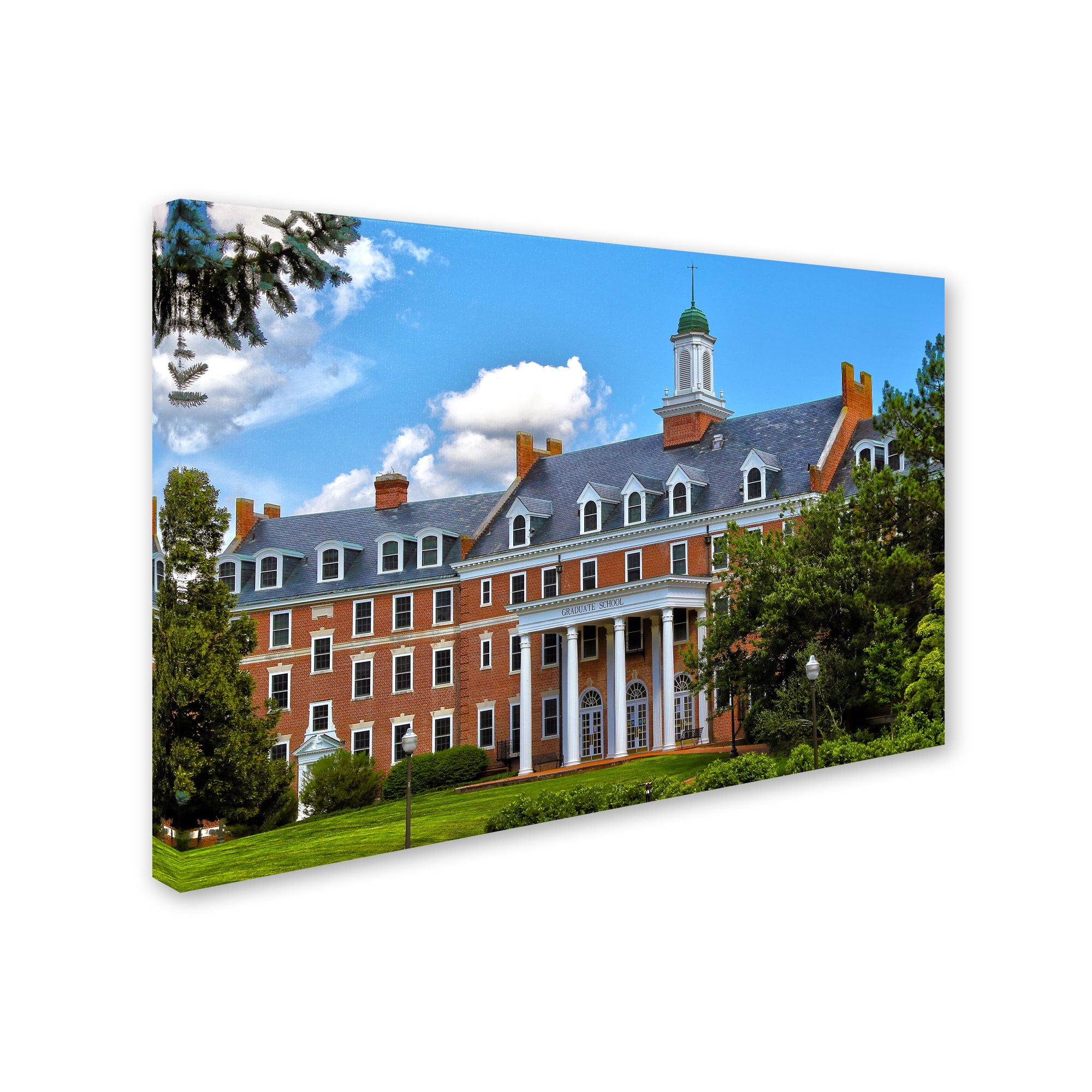 Trademark Fine Art "Graduate School" Canvas Art by CATeyes