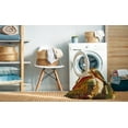 thumbnail image 2 of Ahgly Company Machine Washable Indoor Rectangle Abstract Tomato Red Area Rugs, 8' x 12', 2 of 7