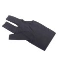 thumbnail image 3 of 6xProfessional Billiard Left Hand Three Finger Open Fingertip Glove Black, 3 of 5
