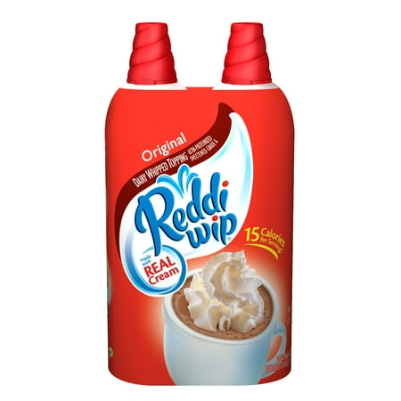 Reddi Wip Twin Pack Original Dairy Whipped Topping, 26 Oz.