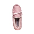thumbnail image 6 of Beverly Hills Polo Club Girls And Boys Unisex Indoor Cozy Moccasin Loafer Slippers with Non, Slip Hard Sole (Little Kids), Pink, 1, 6 of 7