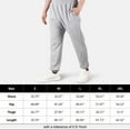thumbnail image 4 of COOPLUS Mens Sweatpants with Pockets Mens Work Pants Athletic Trainning Cargo Pants for Men Size S M L XL XXL, 4 of 9