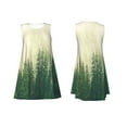 thumbnail image 7 of Uemuo Fog Forest Pattern Women’s Sleeveless Dress – Casual Summer A-Line Dress, Stylish and Comfortable Sundress for Hot Weather, 7 of 7