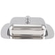 thumbnail image 3 of Luxious Stainless Steel Butter Dish Box Container Shiny Cheese Server Storage Keeper Tray with Easy, 3 of 5