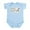 Sky Blue, variant on CafePress - Daddy's Running Buddy Infant Bodysuit - Baby Light Bodysuit, Size Newborn - 24 Months