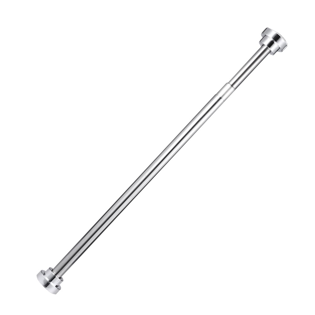Stainless Steel Telescopic Rod Punch-free Clothes Drying Pole Shower Curtain Rod 
