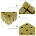 thumbnail image 3 of HLONK Rockwool Starter Plugs Hydroponic Grow Media 25pcs, 3 of 11