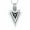 Steel, variant on Constantlife Arrowhead Necklace for Men Cremation Jewelry for Ashes Urn Necklace for Ashes Of Loved One Ash Holder Necklace