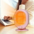 thumbnail image 6 of Eespoir Portable Indoor Space Heater, Small Desk Heater, Portable Heater with Overheat and Tip-Over Protection, Quiet and Energy Efficient Heating, Pink, 6 of 7