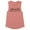 Desert Pink, variant on Skyline Brooklyn New York Women's Muscle Tank Large White