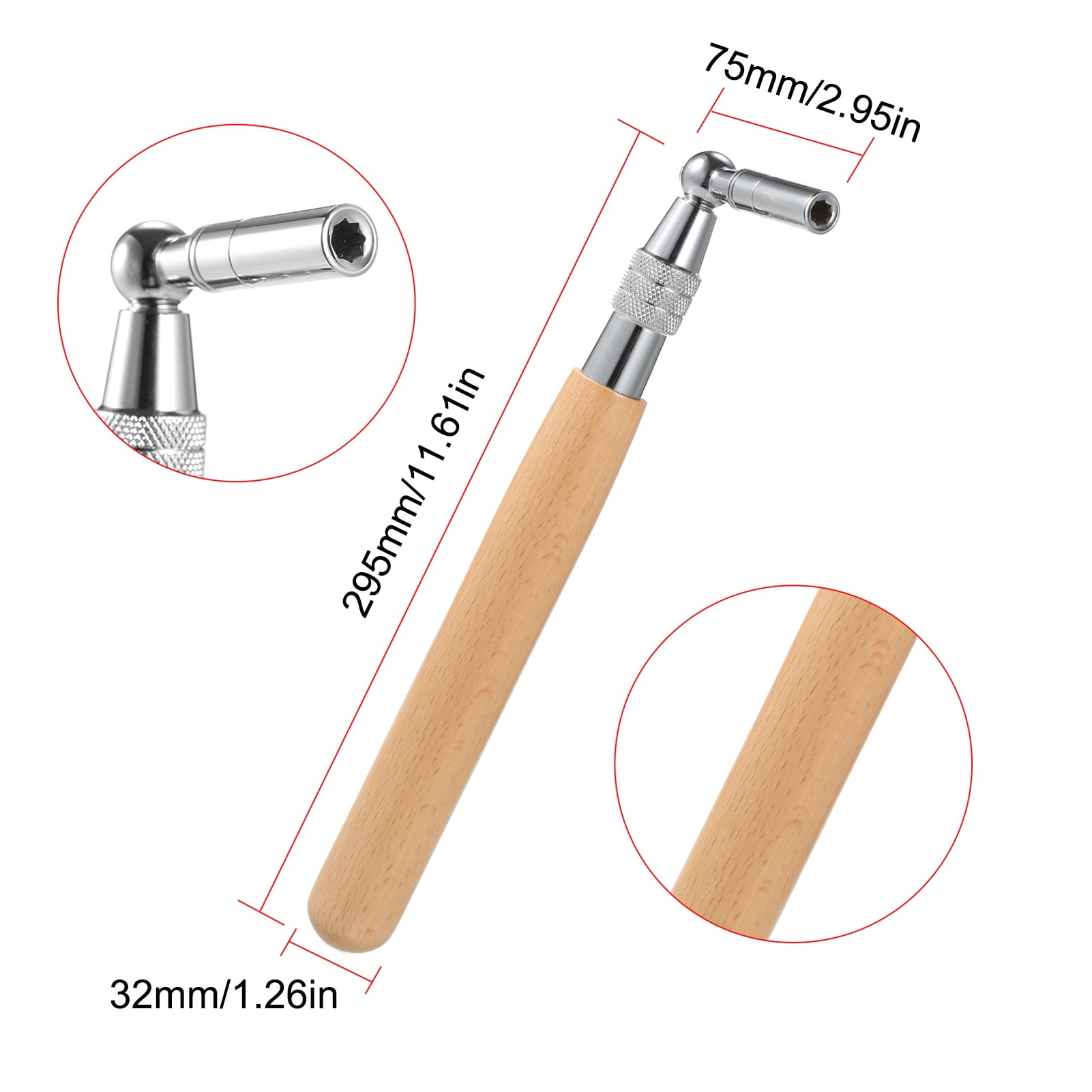 Piano Tuner Hammer Kit 16pcs Piano Tuning Kit Professional Tuning Tools Set Long Handle Tuning Wrench Rubber Mutes Screwdriver Tweezers Hammer Temperament Felt Strip Fork for Piano Tuner with Bag