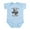 Sky Blue, variant on CafePress - Texas Infant Bodysuit - Baby Light Bodysuit, Size Newborn - 24 Months