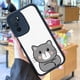 thumbnail image 2 of Llama la atención con una vibrante y protectora funda plateada mate de doble capa para iPhone 15 Pro Max 14 13 12 Pro 11, 2 of 4