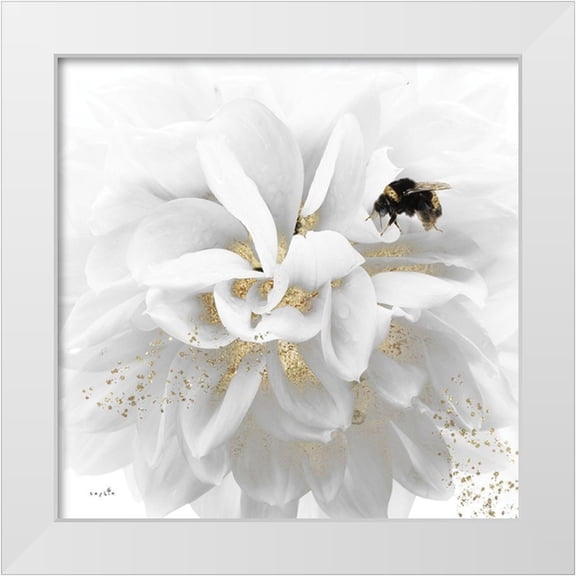 Sophie 6 12x12 White Modern Wood Framed Museum Art Print Titled - Nectar