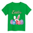 thumbnail image 3 of lnmuld Cute Tops Easter Themed Graphic Print Casual Tee for Kids Comfortable Children's Fashion Top Size:8-9 Years, 3 of 4