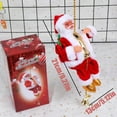 thumbnail image 3 of ToyKingdee Climbing Santa with Music, Electric Santa Climbing Rope Battery Operated Climbing Santas Claus, Climbs Up and Down, Home Decoration for Parties, 3 of 7