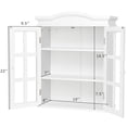 thumbnail image 2 of Wall-Mount Bathroom Storage Cabinet Medicine Organizer Double Doors Shelved New, 2 of 11