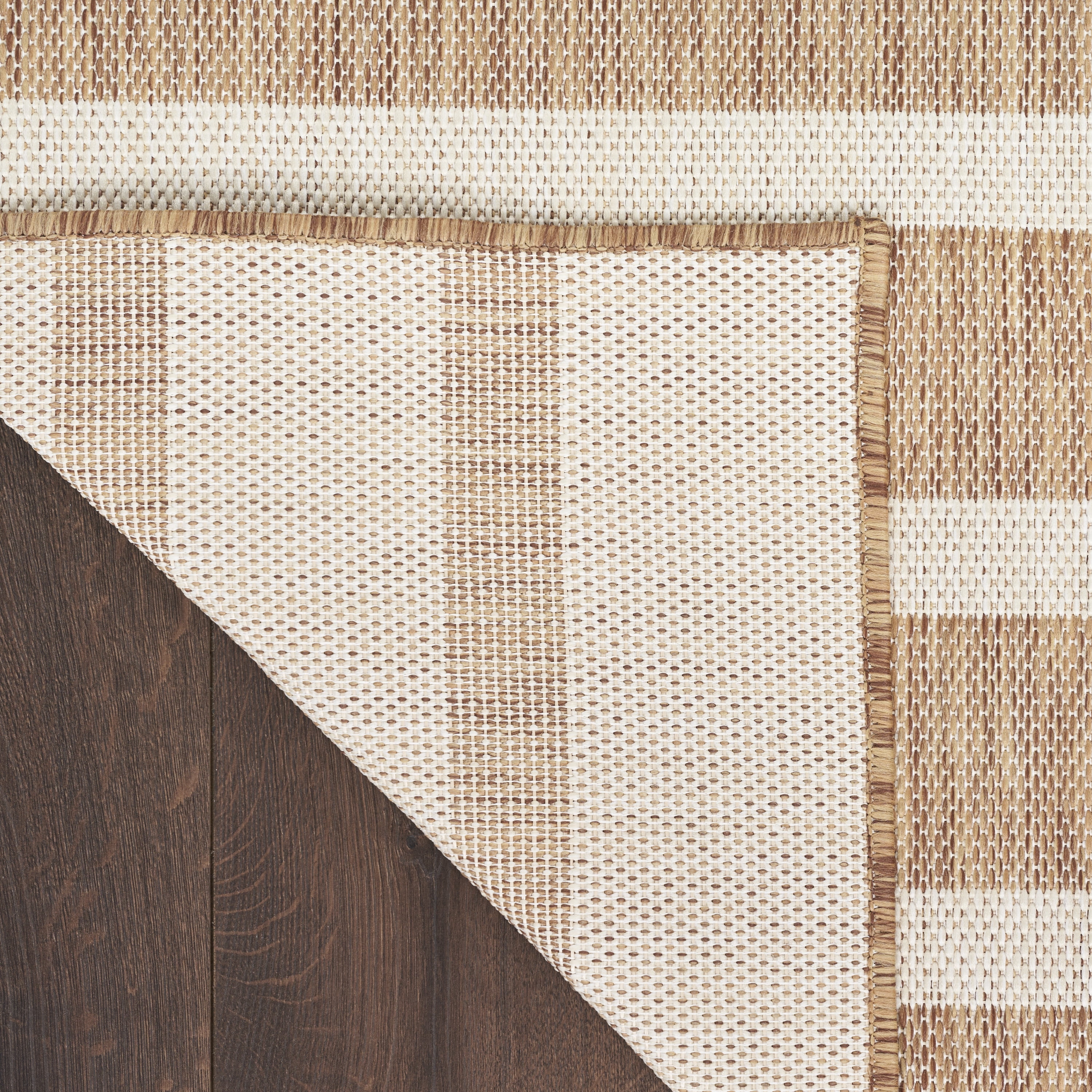 Nourison Positano Indoor/Outdoor Jute Ivory 7' x 10' Area Rug (7x10)