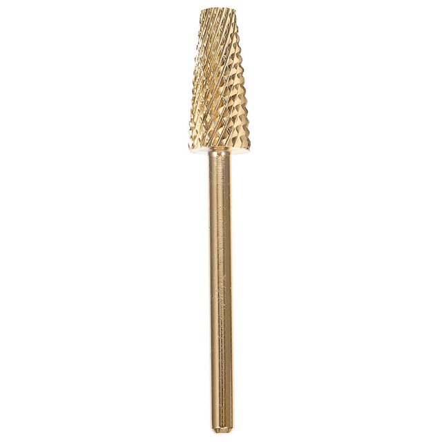 Manicure Grinding Tools Nail Art Polishing Head Sturdy Design For Nail Care Golden Color Polishing Effect 1Pack