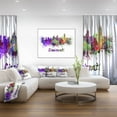 thumbnail image 3 of Design Art Cincinnati Skyline Canvas Print, 3 of 3